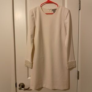 H&M beaded sleeve dress